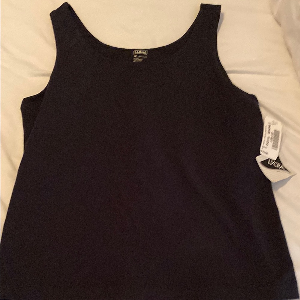 NEW LL Bean tank with shelf bra FINAL PRICE